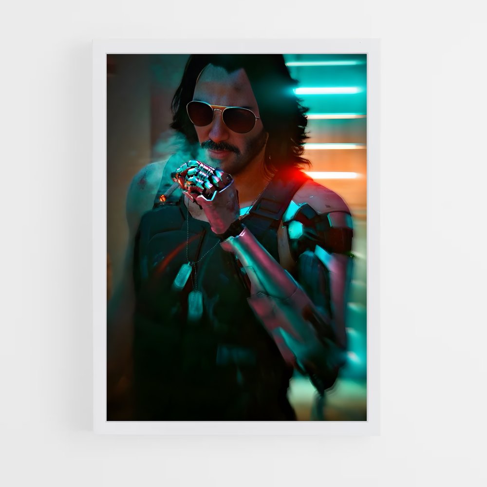 Poster The Rocker – affiche Cyberpunk (vue 3)